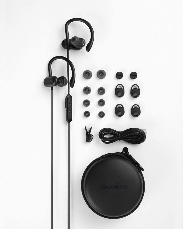 Anker SoundCore Spirit X Bluetooth 5.0 with IPX 7.0 rating Headphones (Black)
